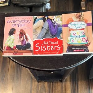 Set of Three Colorful Books